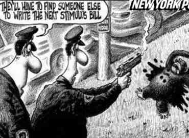 El New York Post publicó caricatura que compara a Obama con un chimpacé y ardió Troya