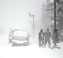 Gran tormenta de nieve se abate sobre el noreste de Estados Unidos