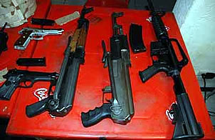 La policía capturó a integrantes del cártel de Tijuana y se incautó de armamento