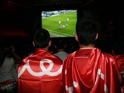 Toda Vizcaya de pie espera el partido entre el Athletic y el Sevilla