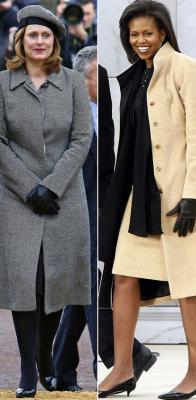 Michelle Obama y Sarah Brown deslumbran con diseños "a precios módicos"