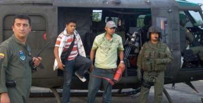 Tres policías escaparon a secuestro de las Farc en Colombia