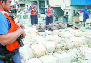 Por mar y por tierra Costa Rica se incauta de más de 1.5 toneladas de cocaína