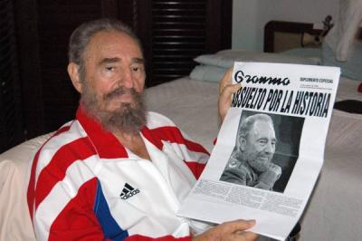 Fidel Castro valoró de magnífico el encuentro con congresistas de Estados Unidos