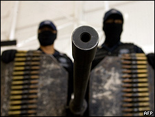 La Policía de México se incautó de poderosa ametralladora anti-aérea y otras armas pesadas