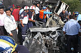 Al menos 19 muertos tras choque de autobuses en Chiapas