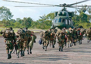 Fallo impediría combatir la guerrilla a la mitad de los militares colombianos