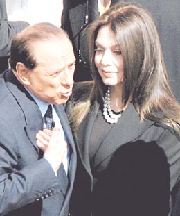 La mujer de Berlusconi pedirá el divorcio
