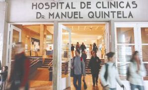 El Clínicas y el Militar, los dos mayores hospitales de Uruguay, están en el CTI
