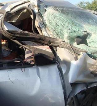 Mueren cinco personas en un accidente automovilístico en Santa Fe