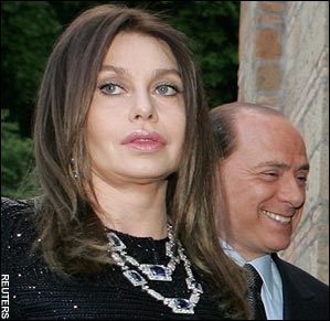 La esposa de Silvio Berlusconi tiene un amante hace mucho tiempo