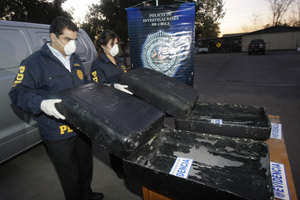 Cae una joven argentina en aeropuerto de Santiago de Chile con 15 kilos de cocaína