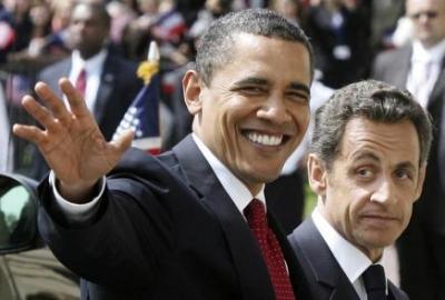 Obama y Sarkozy rinden tributo a los miles de caídos del Desembarco de Normandía