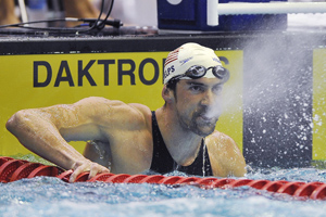 Copa de Canadá: el tiburón Michael Phelps arrasó en 100 metros mariposa