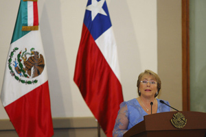 La presidenta de Chile dijo que los países que les cerraron las puertas a México por la Gripe A se equivocaron