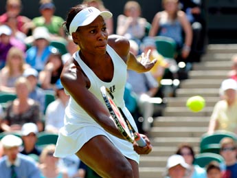 Venus Williams ganó con comodidad y ya está en octavos en Wimbledon