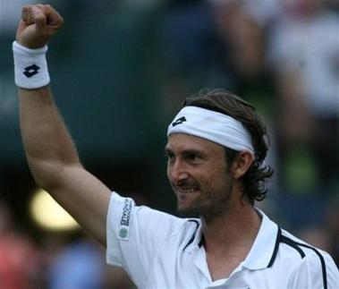 El español Ferrero pasa a los octavos de Wimbledon