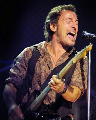 Bruce Springsteen da clases de rock en parque de Londres