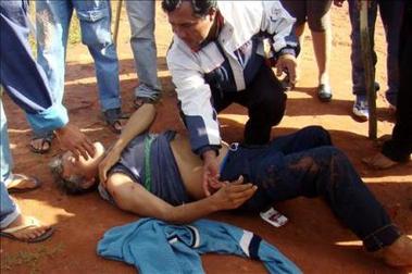 9 heridos durante desalojo de los "sin tierra" en Paraguay