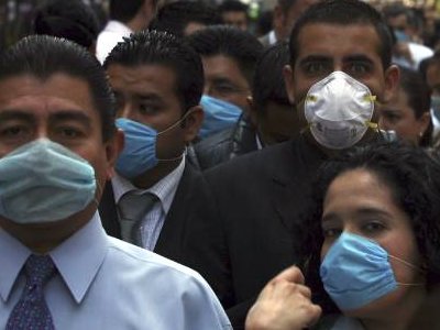 Argentina: Presos confeccionan mascarillas por gripe porcina