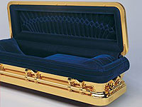 El ataúd bañado en oro de 14 quilates de Michael Jackson le cuesta a la familia 25.000 dólares