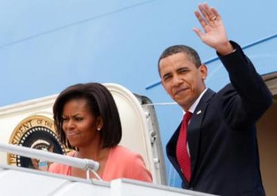 Obama aterriza en Moscú para una primera visita centrada en cuestiones militares y nucleares