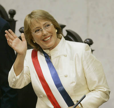 Chile se ha enamorado de Bachelet
