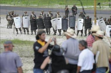 Hay pruebas de que soldados hondureños dispararon contra los manifestantes