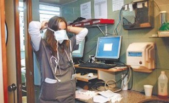 Gripe A en Uruguay: Postergan operaciones a fin de liberar camas en los hospitales
