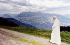 El Papa se fue de vacaciones 15 días al Valle de Aosta