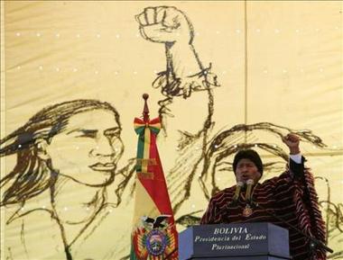 Morales proclama que en Honduras fracasará el "golpe" y ataca a EE.UU.