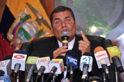 El presidente de Ecuador niega tener vínculos con las FARC