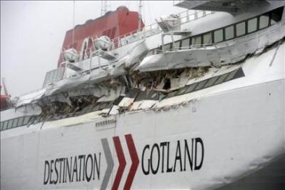 Dos barcos de pasajeros chocan en Suecia: hay al menos 20 heridos