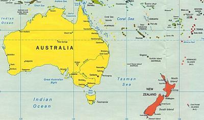 El terremoto acercó 30 centímetros a Australia y Nueva Zelanda