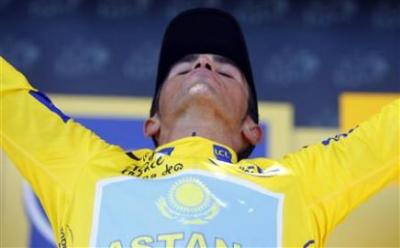 Contador gana el Tour de Francia