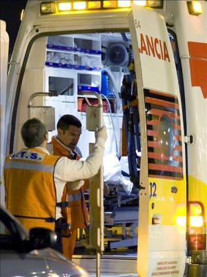 España: 4 hombres muertos al salirse de la vía una furgoneta en El Espinar