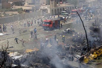 Una ola de atentados sacude Bagdad y deja al menos 75 muertos y más de 300 heridos