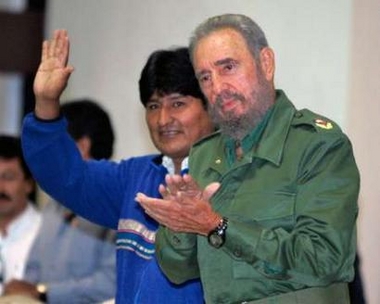 Evo Morales y Fidel Castro declarados "Héroes Mundiales" por las Naciones Unidas