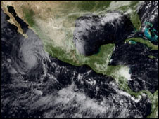 Evacuación masiva en México por huracán Jimena