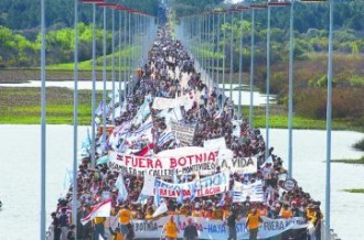 Gualeguaychú: Nueva movilización cerca del final del juicio en La Haya