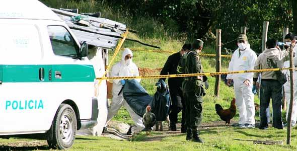 Masacre pasional en Colombia