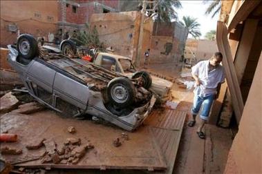 Argelia bajo agua: 19 muertos