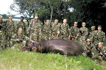 Colombia y los hipopótamos de Pablo Escobar