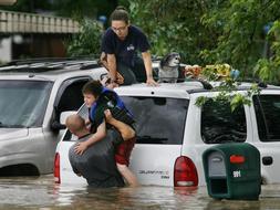 EEUU: 6 muertos y 2 desaparecidos por inundaciones