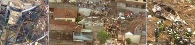 Brasil: explosión en depósito de fuegos artificiales mata 11 personas y destruye casas