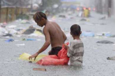 Inundaciones en Filipinas: 40 muertos y miles damnificados