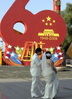 Para ver fuegos artificiales en serio hay que ir a China el 1 de octubre
