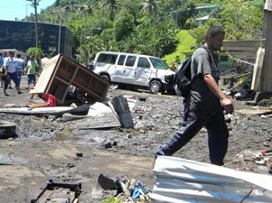 Obama declara zona catastrófica el territorio estadounidense de Samoa devastado por tsunami