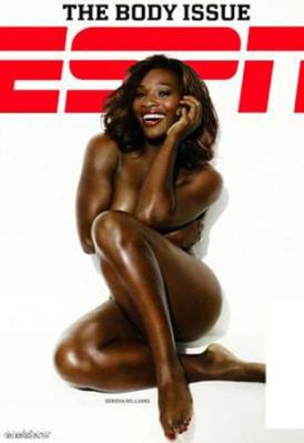 Serena se desnuda