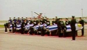 Llegaron a Uruguay  los restos de los seis militares fallecidos en Haití
